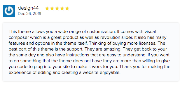 Read theme reviews before you purchase. You can root out many issues and see if the theme works the way you expected. MOJO Marketplace features reviews for each theme on the item page, under the reviews tab.