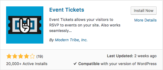 the event tickets plugin has less active installs than the Akismet plugin, however, this is more of a niche plugin, so 20,000 installs is a great indicator of quality